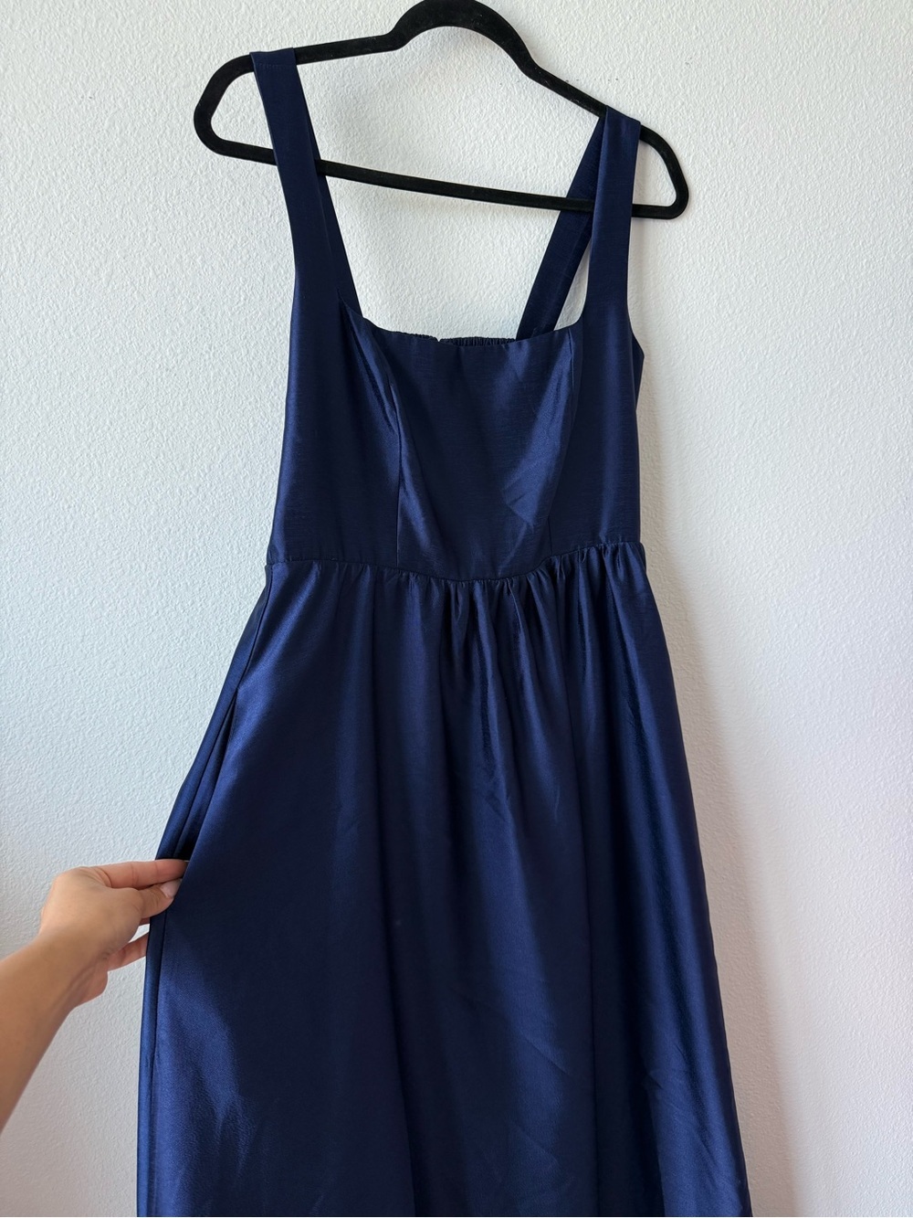 TUCKERNUCK Navy Dupioni Esme Dress - Picture 8 of 13